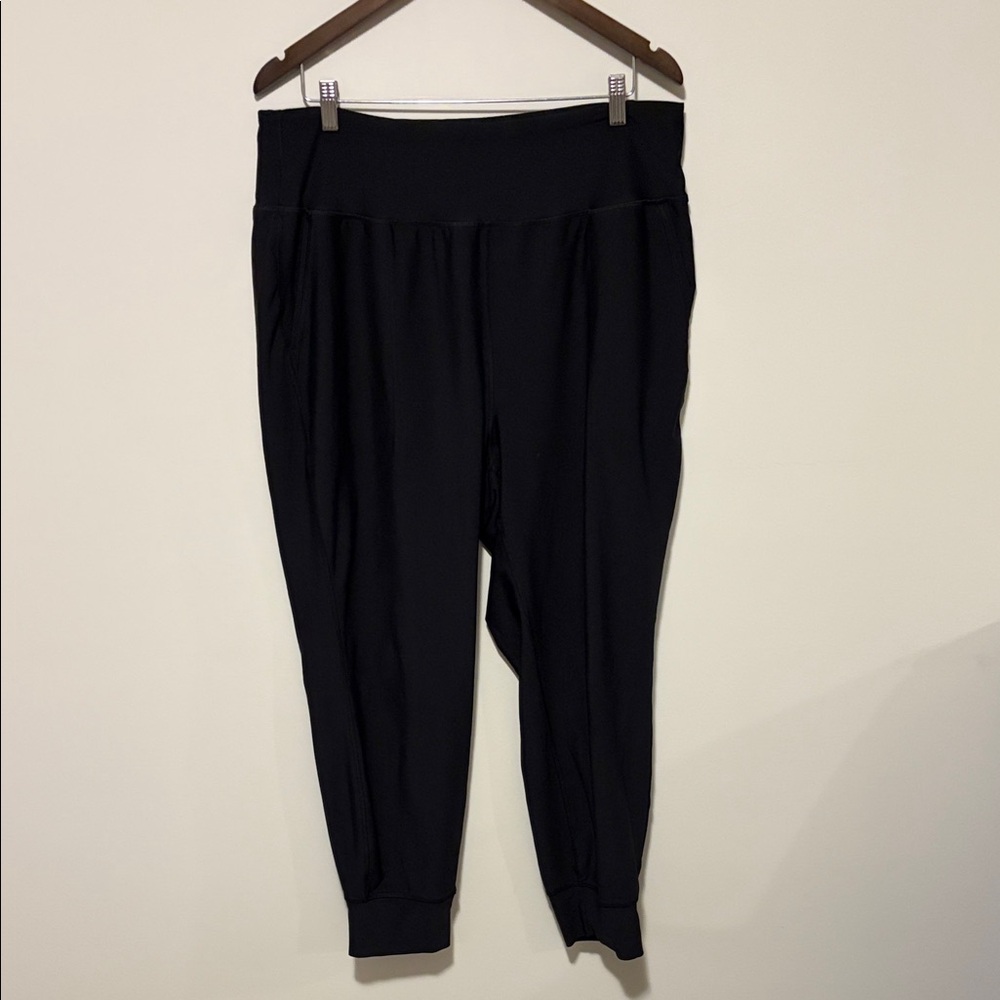 Old Navy Active Black High-Rise Jogger Leggings